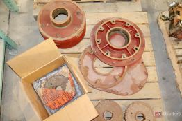 Misc. gear parts and end caps for Brevini planetary gearbox