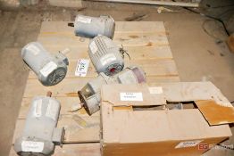 Pallets of Motors including Dayton