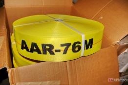 (4) Boxes of Yellow Strapping Material