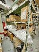 Shelving unit and contents inc filters, LCD screens, AB modules, etc