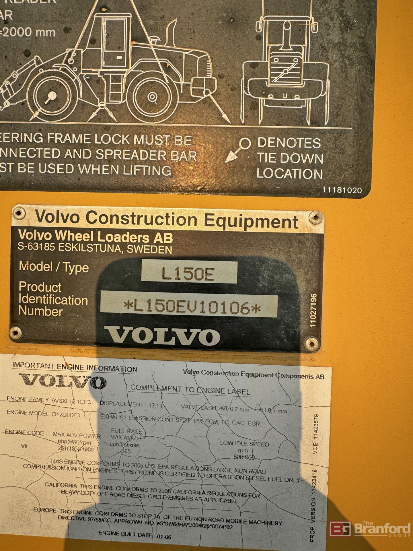 Volvo L150E Loader - Image 11 of 13