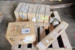 SKF Bearings (new), Siemens Motors (used and new), cylinder beveller clamp