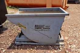 Wright self dumping hopper