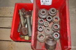 Lot of Large Square Impact Sockets