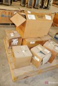 Pallet of misc parts, blower assembly filters