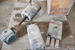Pallet of Misc. Motors, Gearboxes