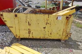 Yellow Lift/Hoist Hopper