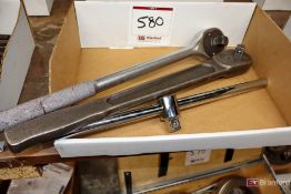Lot of Large Ratchets, Head Breaker Bar
