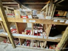 Contents of Shelving inc pumps, breakers, filters, etc