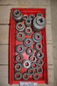 Lot of Large Square Impact Sockets
