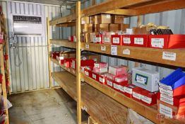 Contents of Racks inc bearings, valve kits, ABB drives, etc