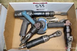 Impact Chisel, (2) Grinders, Ratchet