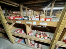 Contents of Shelving inc bearings, valves, etc