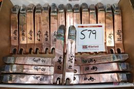 (22) Pure Copper tips, Approx. 3-Lbs Each - repaired