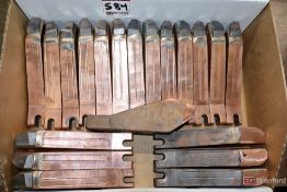 Lot of (20) Pure Copper induction tips, Approx. 3-Lbs