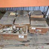 (6) boxes of SKF 32044T165 Bearings, one box of couplings