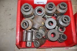 Lot of Large Star Impact Sockets