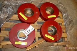 (4) EMSCO wheels for HTM headstock for PWS