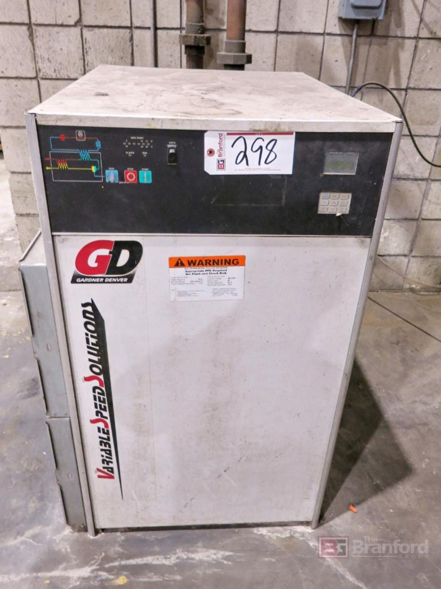 Gardner Denver Model VSS650A-4 Refrigerated Air Dryer - Image 2 of 5
