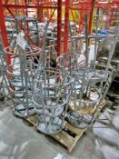 Large Lot of Shop Stools