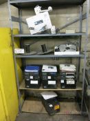 Light Duty Shelving Unit w/ Lavbeler, Label Parts & Label Printers