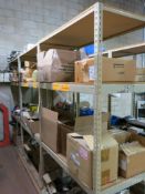 (3) Sections of Medium Duty Racks w/ Contents