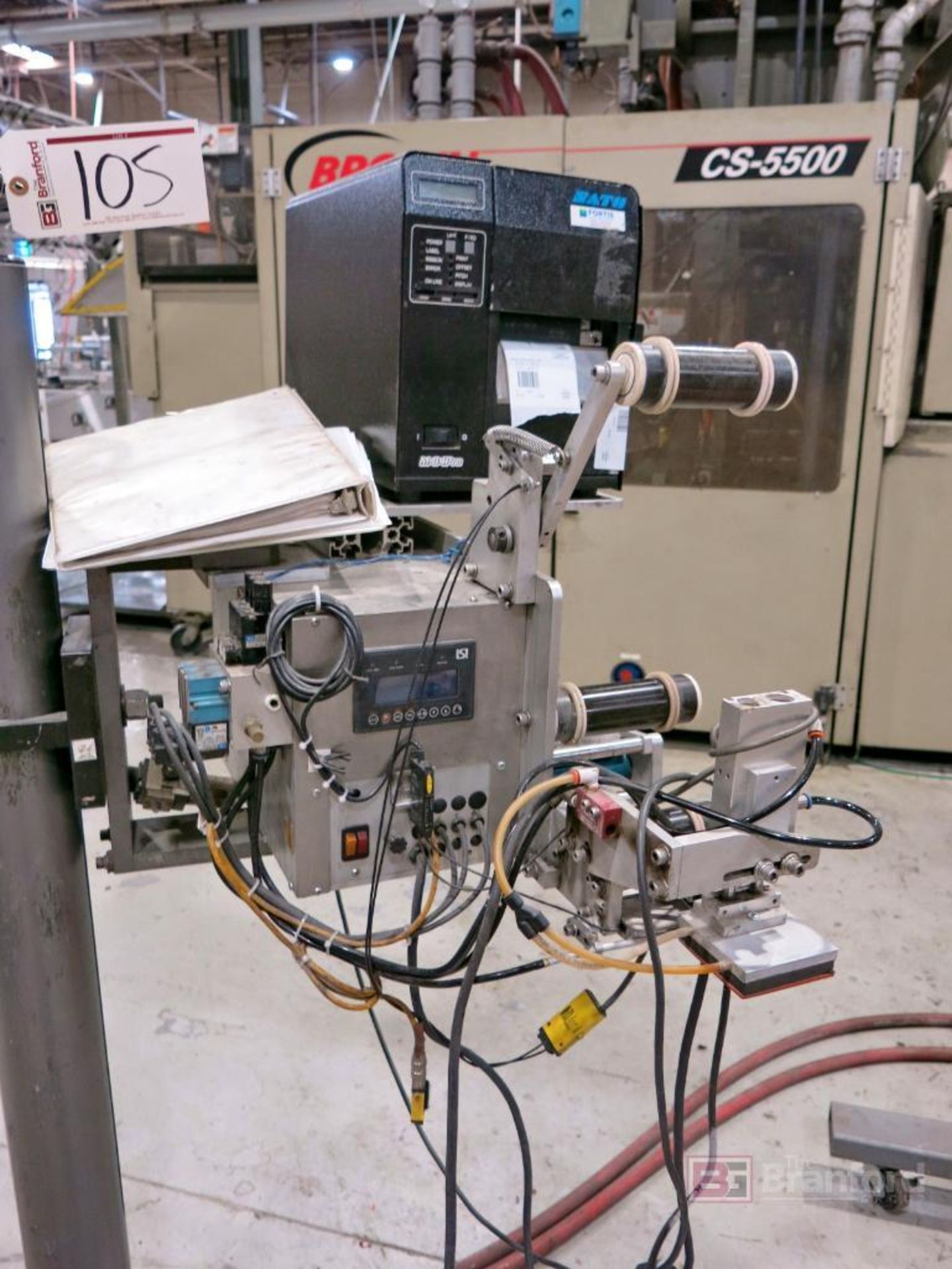 LSI Model 40-62 Label Applicating System w/ LSI Digital Controls - Image 5 of 5