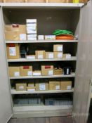 2-Door Metal Cabinet w/ Contents