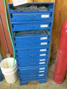 Multidrawer Small Parts Bin w/ Contents