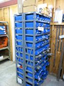 (2) Medium Duty Racks w/ Contents