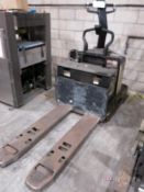 Crown Model PE3540-60 6000-Lb Cap. 36V Electric Ride-On Pallet Jack