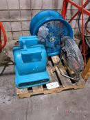 Floor Grind Fan, Patterson 18