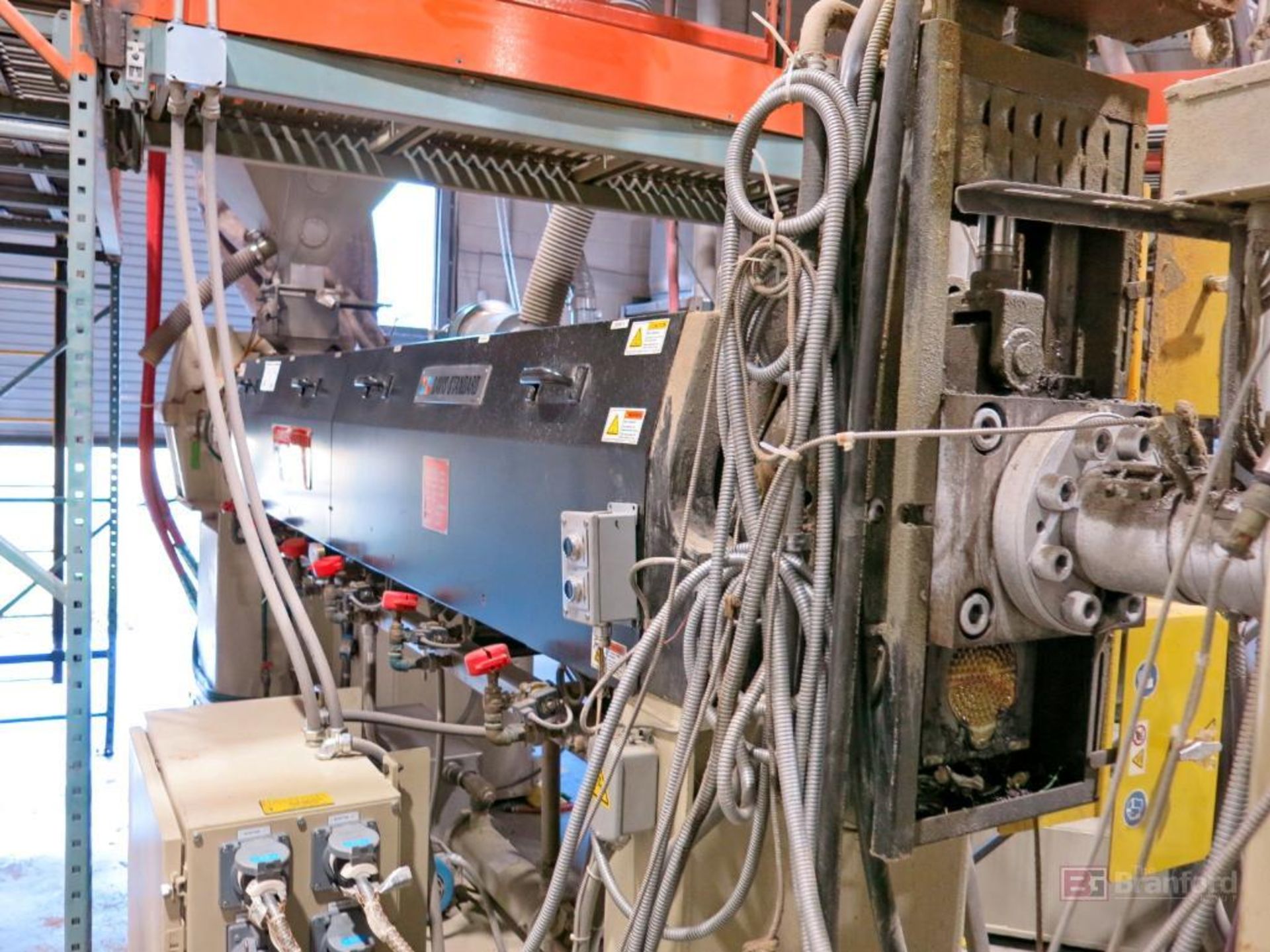 BULK BID for Entire Davis-Standard 3-Layer Sheet Line; Brown Thermoformer; Trim Press (Lots 35-37) - Image 9 of 11