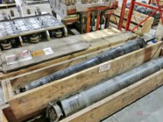 (4) Davis Standard Roll Stand Hauloff Rollers