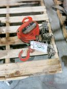 Jet Model L30 2-Ton Manual Chain Fall/Hoist