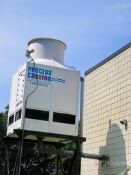 Process Chilling Fiberglass Cooler Tower on Steel Structure