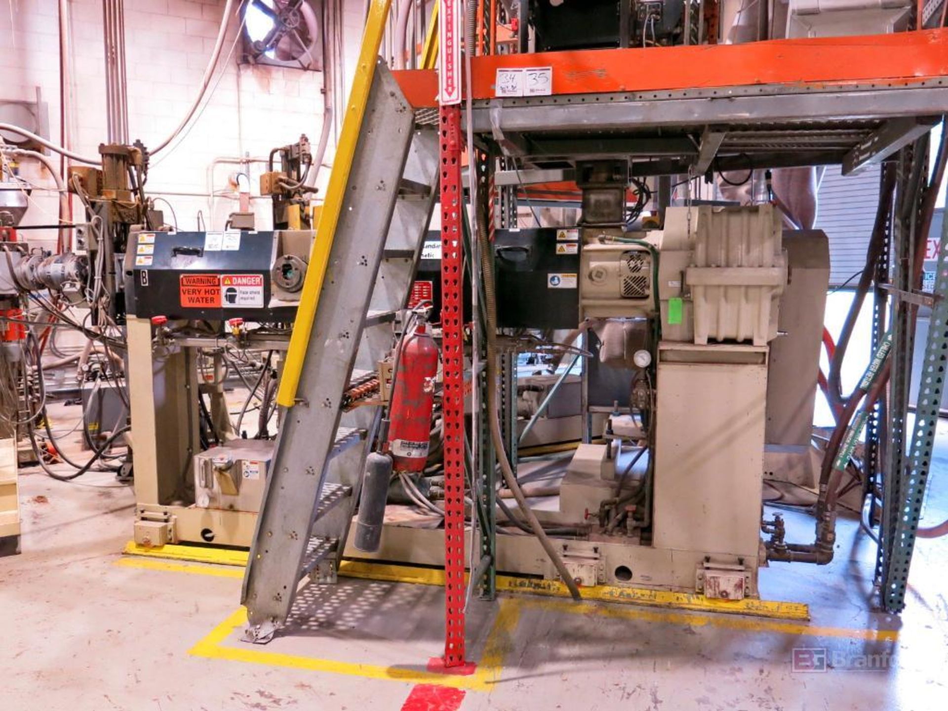 BULK BID for Entire Davis-Standard 3-Layer Sheet Line; Brown Thermoformer; Trim Press (Lots 35-37) - Image 11 of 11