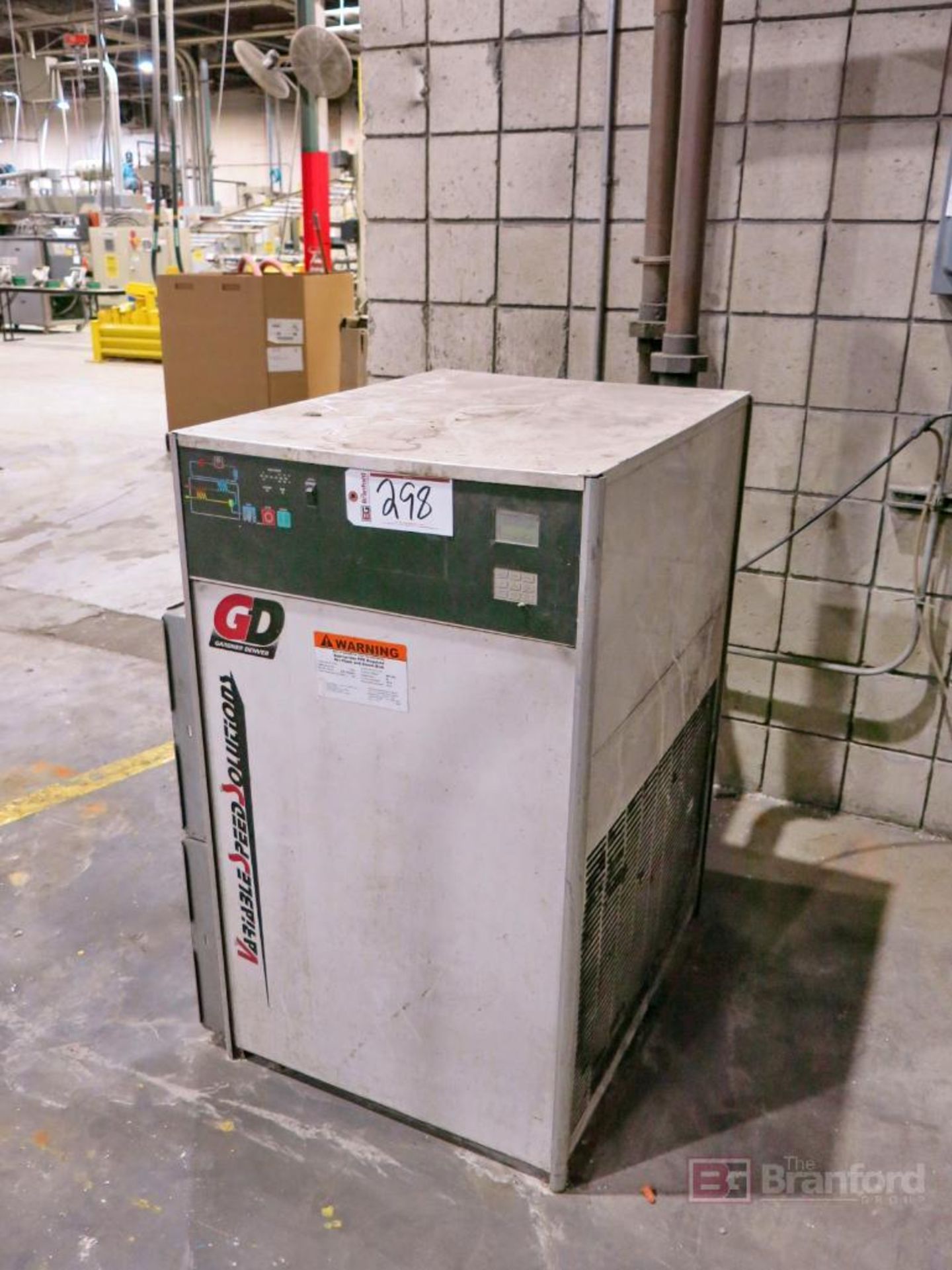 Gardner Denver Model VSS650A-4 Refrigerated Air Dryer - Image 3 of 5