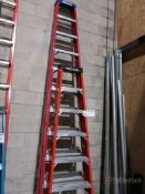 Werner 12' & 8' A-Frame Fiberglass Ladders