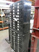 (2) Small Parts Bins w/ Contents