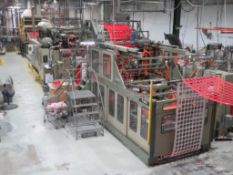 BULK BID for Entire Davis-Standard 4-Layer Sheet Line; Brown Thermoformer; Trim Press (Lots 31-33)