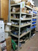 (2) Sections of Teardrop Style Medium Duty Racks w/ Contents