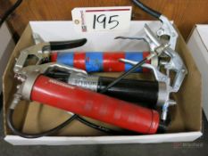 (3) Manual Grease Guns