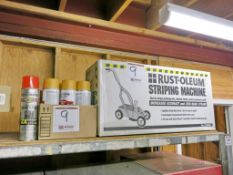 Rust-Oleum Model 2395000 Paint Striping Machine