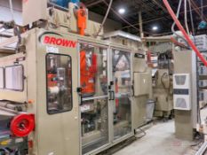 Brown Machine Model T-345V V-Series High-Speed Vertical Trim Press, (2021)