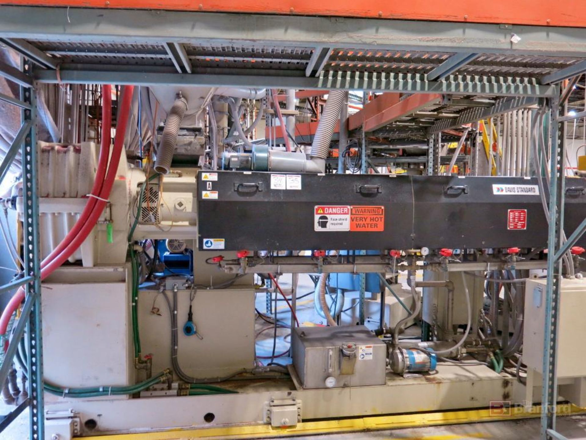 BULK BID for Entire Davis-Standard 3-Layer Sheet Line; Brown Thermoformer; Trim Press (Lots 35-37) - Image 10 of 11