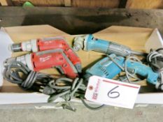 Lot of Assorted Power Tools