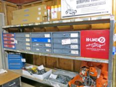 (5) 4-Drawer Small Parts Bins w/ Contents