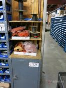 Single Door Cabinet w/ Contents