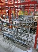 4-Step Portable Staircase, 5-Step Portable Staircase